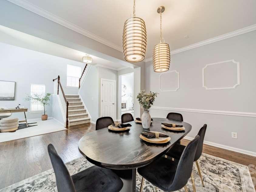 1109 Cooper Lane, Indian Trail, NC 28079.  MLS# CAR4384307, YatesRealty ID 27420. Dining Room