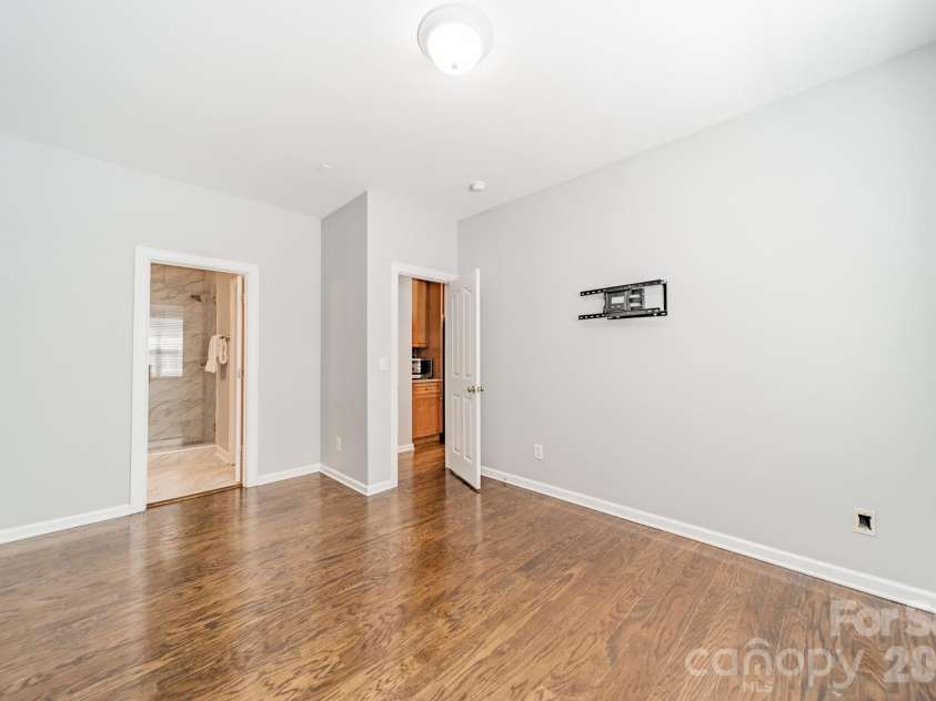 1109 Cooper Lane, Indian Trail, NC 28079.  MLS# CAR4384307, YatesRealty ID 27420. Downstairs Primary Bedroom