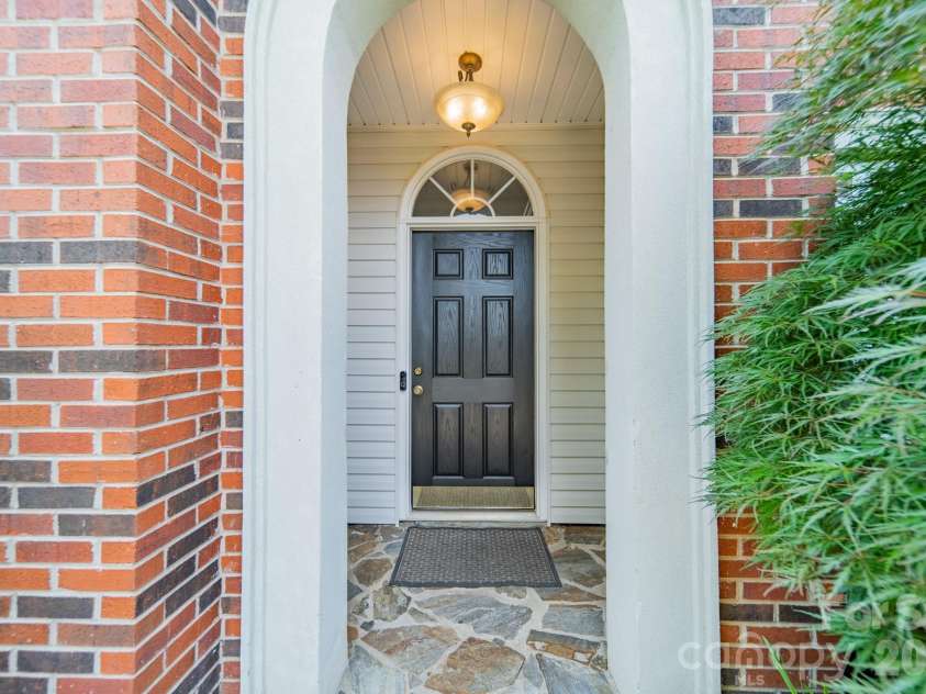 1109 Cooper Lane, Indian Trail, NC 28079.  MLS# CAR4384307, YatesRealty ID 27420. Front Door
