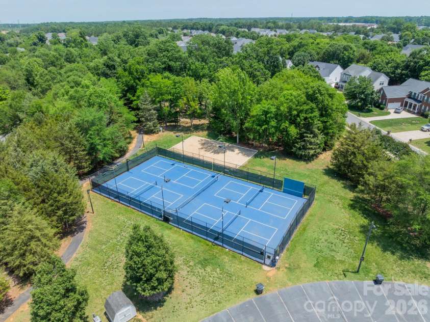 1109 Cooper Lane, Indian Trail, NC 28079.  MLS# CAR4384307, YatesRealty ID 27420. Pickleball courts.