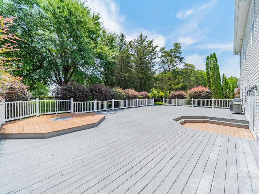 1109 Cooper Lane, Indian Trail, NC 28079.  MLS# CAR4384307, YatesRealty ID 27420. Rear Deck