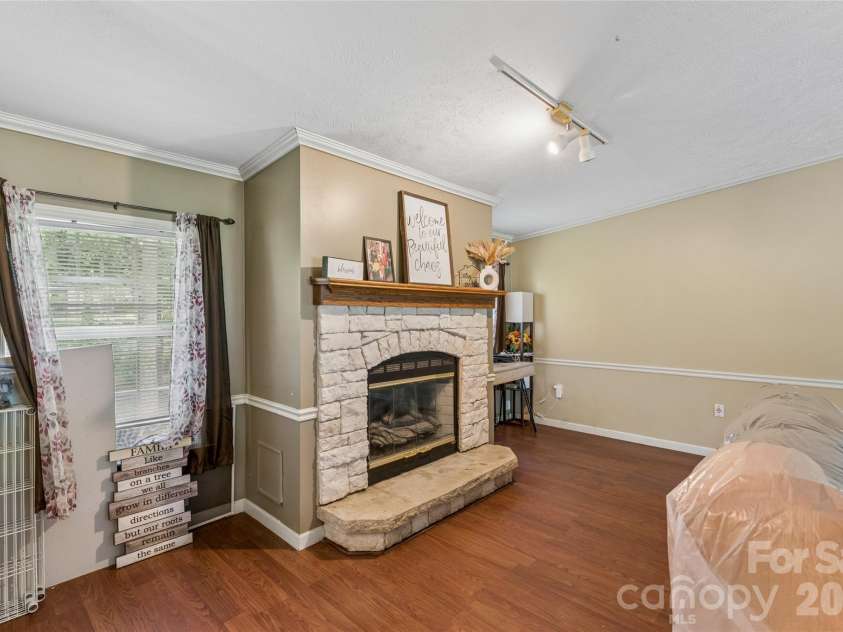 235 Misty Lane, Kannapolis, NC 28081.  MLS# CAR4387410, YatesRealty ID 27422. Living Area-Fireplace