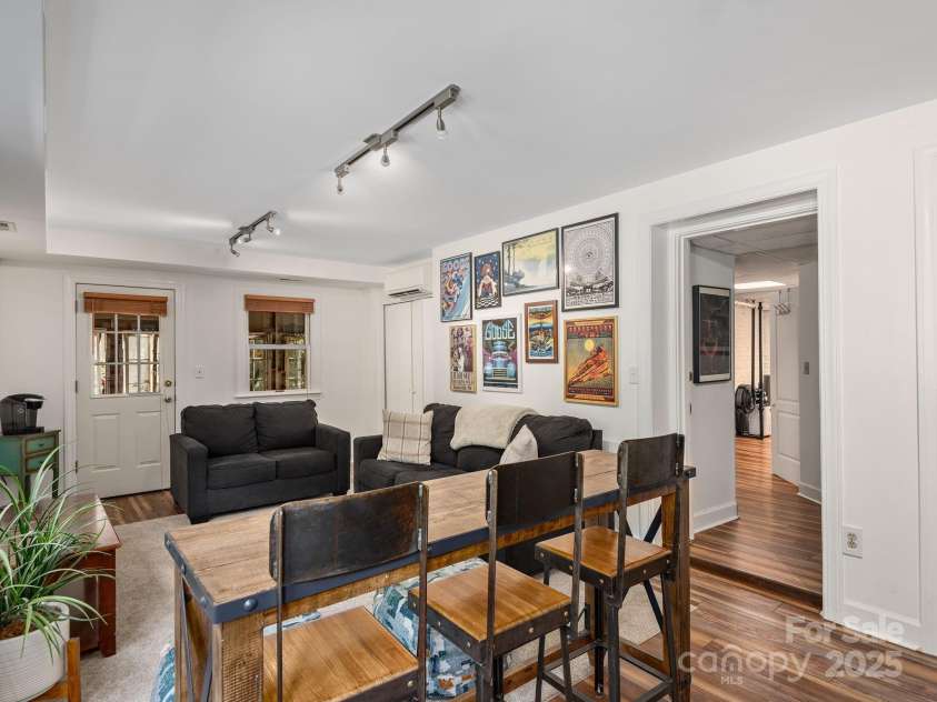 17 Marlborough Road, Asheville, NC 28804.  MLS# CAR4275468, YatesRealty ID 27423. Lower level living area makes the perfect retreat