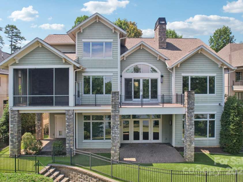 3229 Lake Pointe Drive, Belmont, NC 28012.  MLS# CAR4277223, YatesRealty ID 27427. Rear elevation