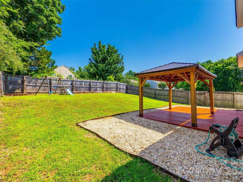 1706 Baylor Drive, Rock Hill, SC 29732.  MLS# CAR4275306, YatesRealty ID 27430. Full Fenced in Backyard