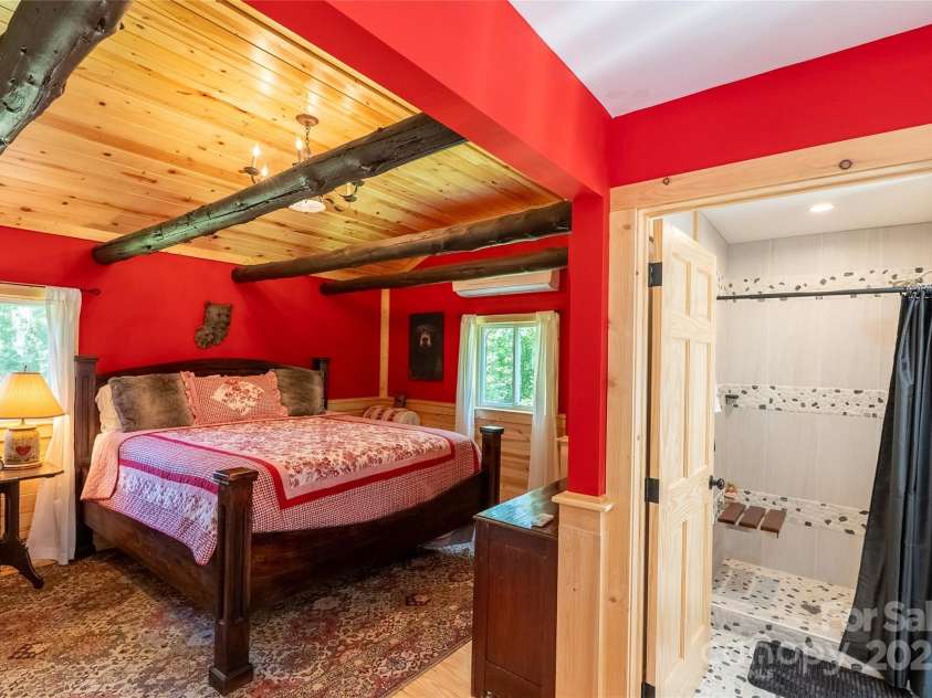 225 Wilderness Road, Tryon, NC 28782.  MLS# CAR4272632, YatesRealty ID 27434. One-level living! All furnishings to convey with property.