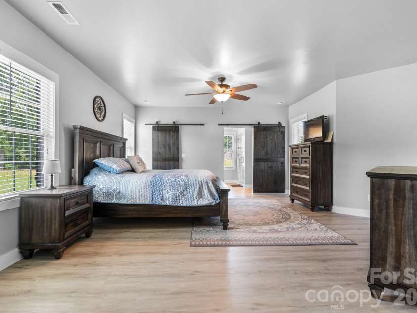 1100 Rainbow Drive, Mount Holly, NC 28120.  MLS# CAR4388731, YatesRealty ID 27444. Primary bedroom