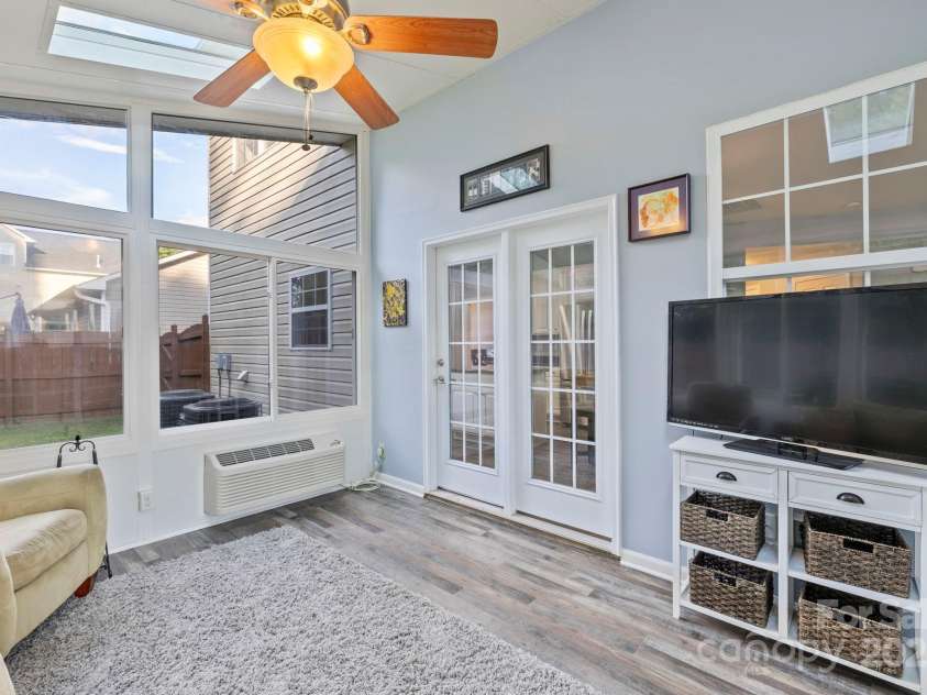 138 Black River Road, Fletcher, NC 28732.  MLS# CAR4282304, YatesRealty ID 27446. 4 season room