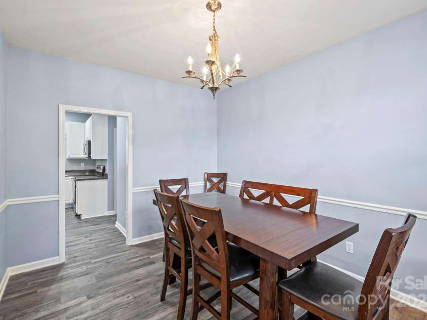 138 Black River Road, Fletcher, NC 28732.  MLS# CAR4282304, YatesRealty ID 27446. Dining room