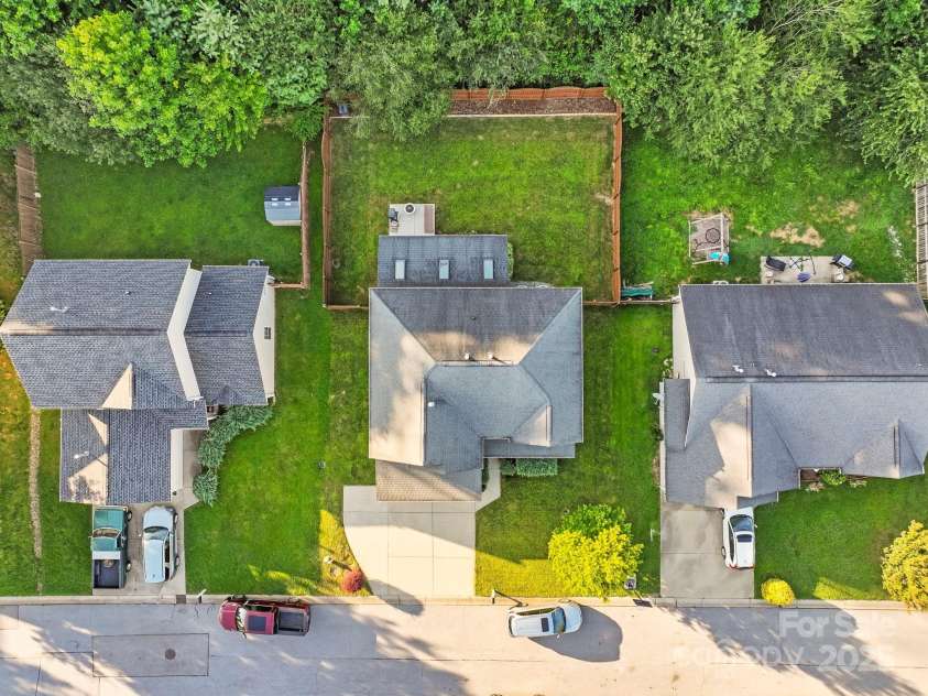 138 Black River Road, Fletcher, NC 28732.  MLS# CAR4282304, YatesRealty ID 27446. Elevated/above view