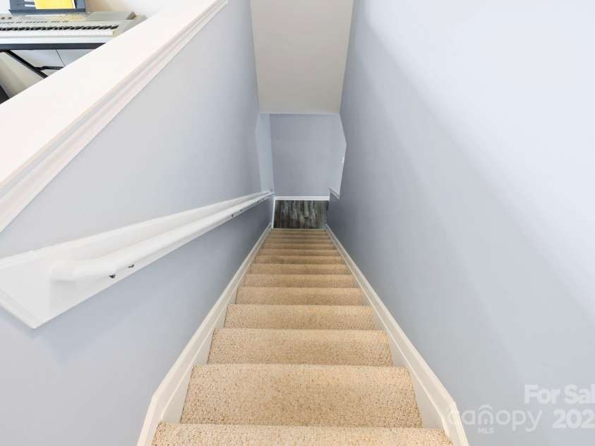138 Black River Road, Fletcher, NC 28732.  MLS# CAR4282304, YatesRealty ID 27446. Stairs