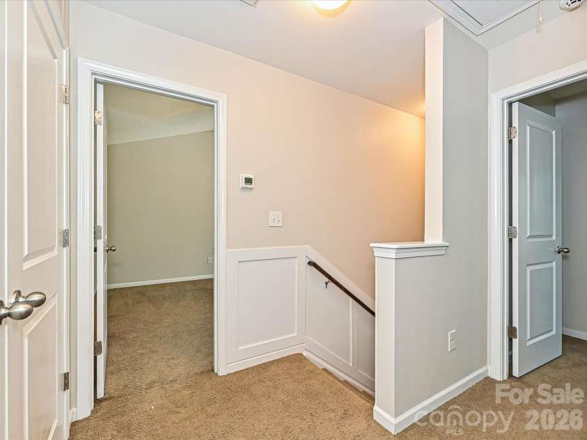 6709 Broad Valley Court, Charlotte, NC 28216.  MLS# CAR4388395, YatesRealty ID 27447. Upstairs Landing