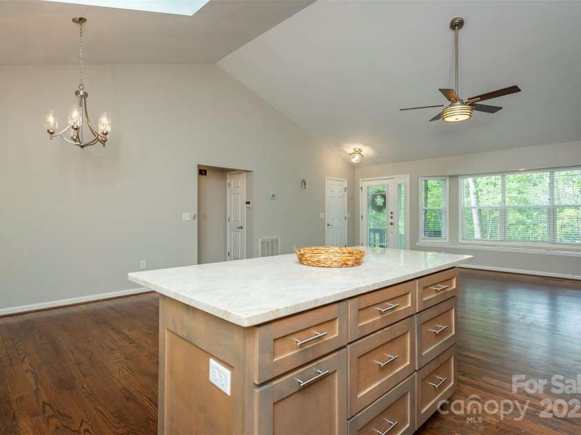 114 Richard Lane, Black Mountain, NC 28711.  MLS# CAR4270307, YatesRealty ID 27456. Open floor plan.