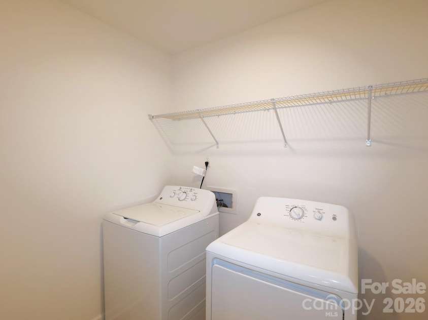 830 Earhart Street, Concord, NC 28027.  MLS# CAR4388782, YatesRealty ID 27458. Laundry room