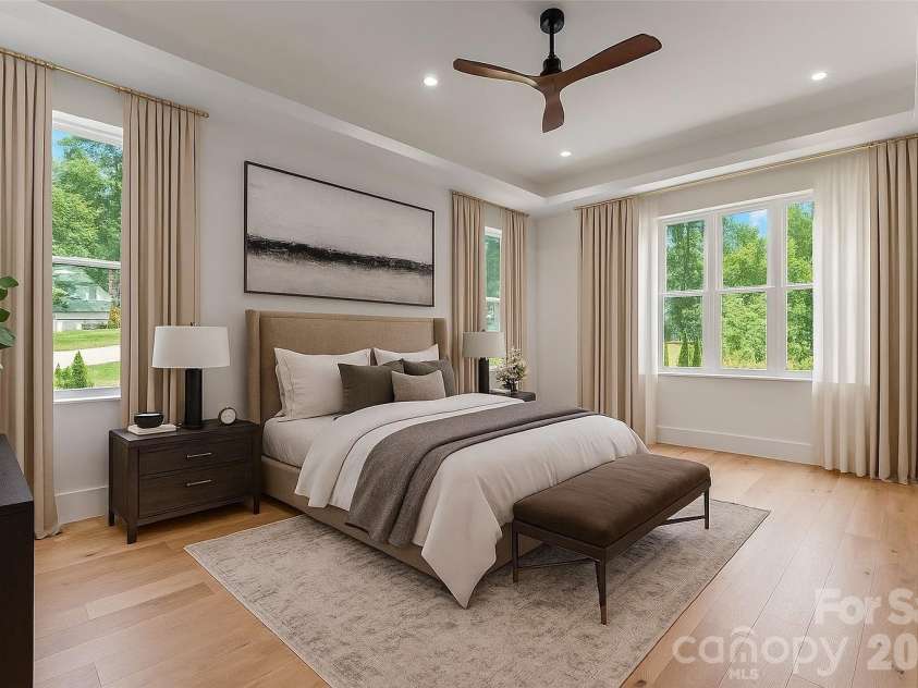 3078 Mountain Creek Drive, Sherrills Ford, NC 28673.  MLS# CAR4260558, YatesRealty ID 27468. Virtually staged Primary BR