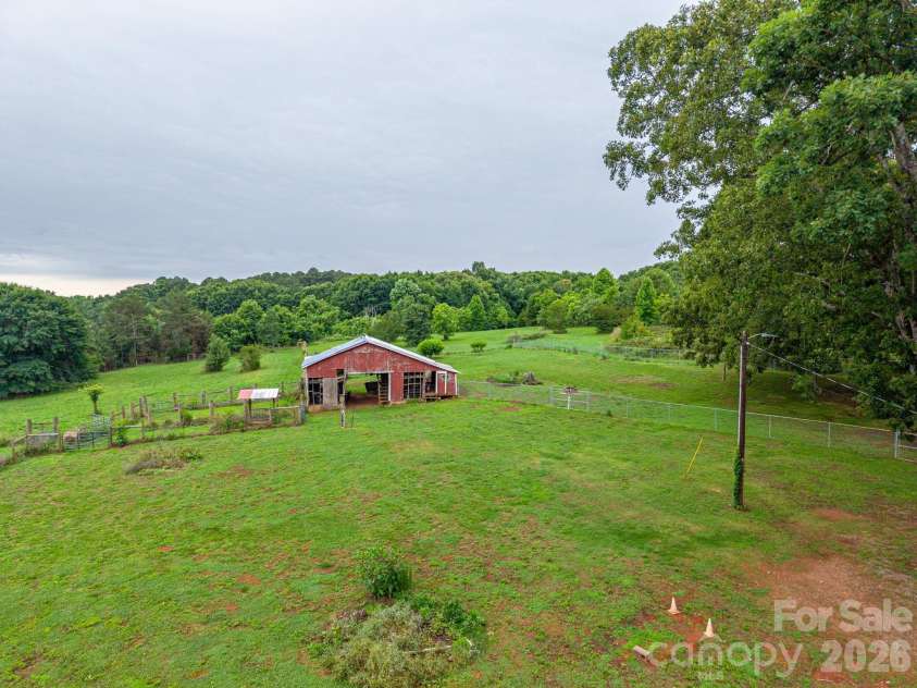 1143 Stagecoach Trail, Lawndale, NC 28090.  MLS# CAR4386296, YatesRealty ID 27469. Barn