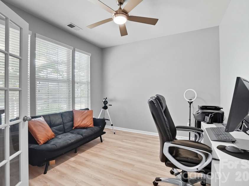 3033 Honeylocust Lane, Fort Mill, SC 29707.  MLS# CAR4305940, YatesRealty ID 2747. Study with French Doors