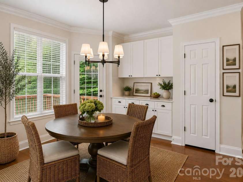 2825 Chip Shot Drive, Matthews, NC 28104.  MLS# CAR4388155, YatesRealty ID 27473. Virtually Staged.