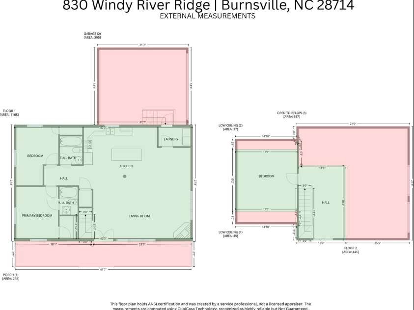 830 Windy River Ridge, Burnsville, NC 28714.  MLS# CAR4286144, YatesRealty ID 2748. 