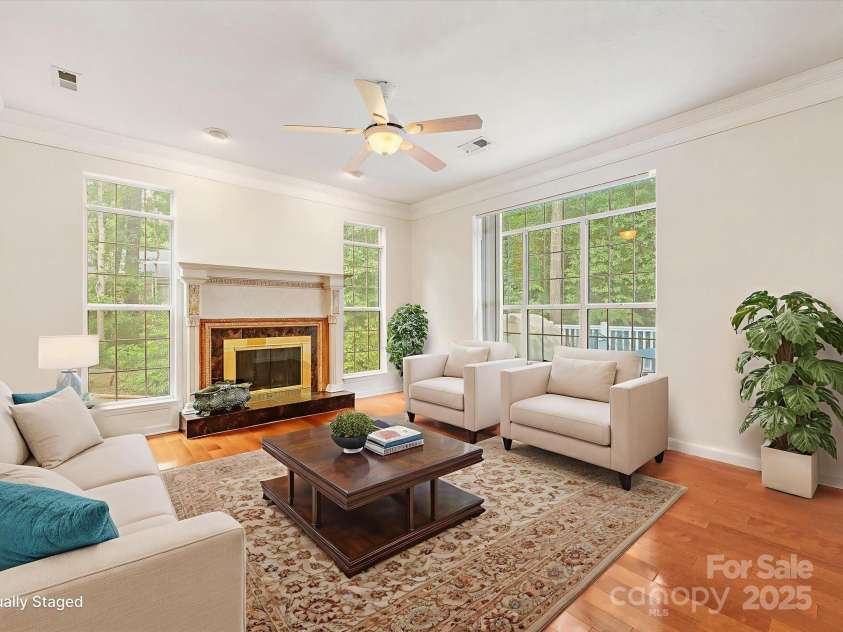 15139 Wiltshire Manor Drive, Charlotte, NC 28278.  MLS# CAR4279893, YatesRealty ID 27480. Virtually staged