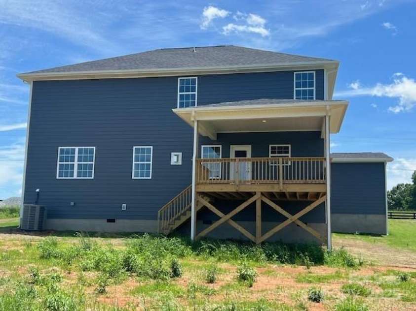 122 Swan Park Lane, Statesville, NC 28625.  MLS# CAR4266811, YatesRealty ID 27486. Back With 16x14 Covered Back Porch
