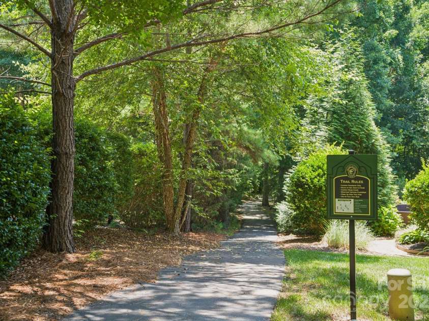 3519 McPherson Street, Waxhaw, NC 28173.  MLS# CAR4279631, YatesRealty ID 27492. Waling trail