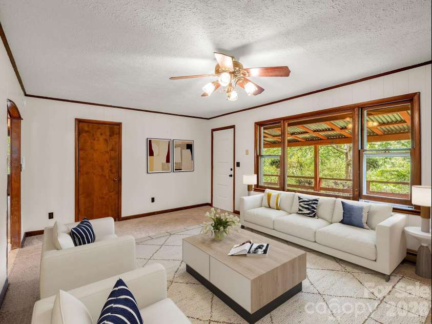 1395 Tillery Branch Road, Marshall, NC 28753.  MLS# CAR4385411, YatesRealty ID 27494. VIRTUALLY STAGED