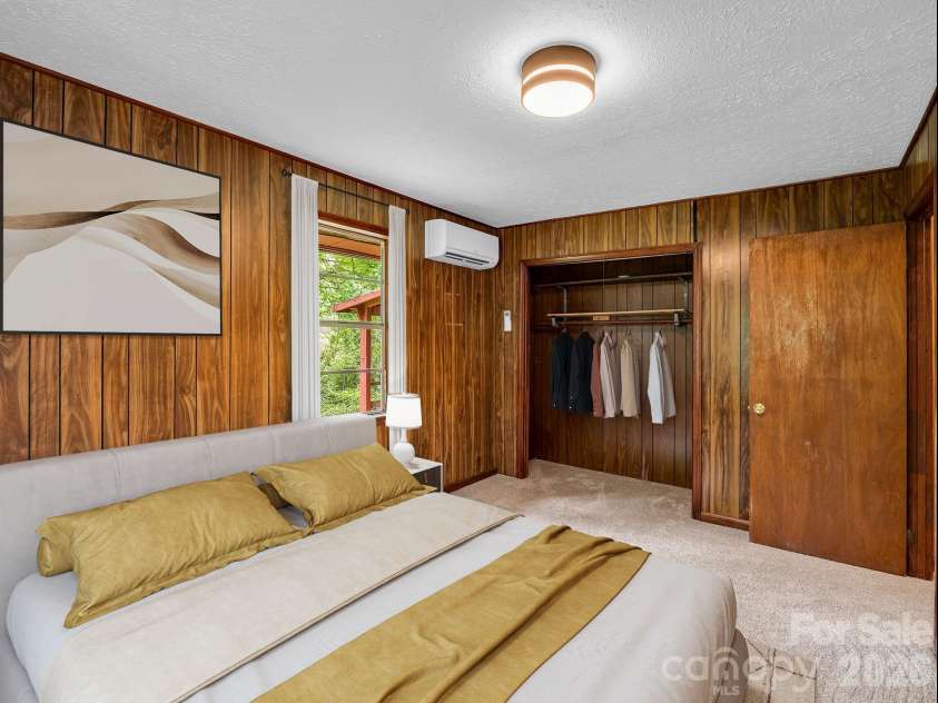 1395 Tillery Branch Road, Marshall, NC 28753.  MLS# CAR4385411, YatesRealty ID 27494. VIRTUALLY STAGED - Bedroom #1