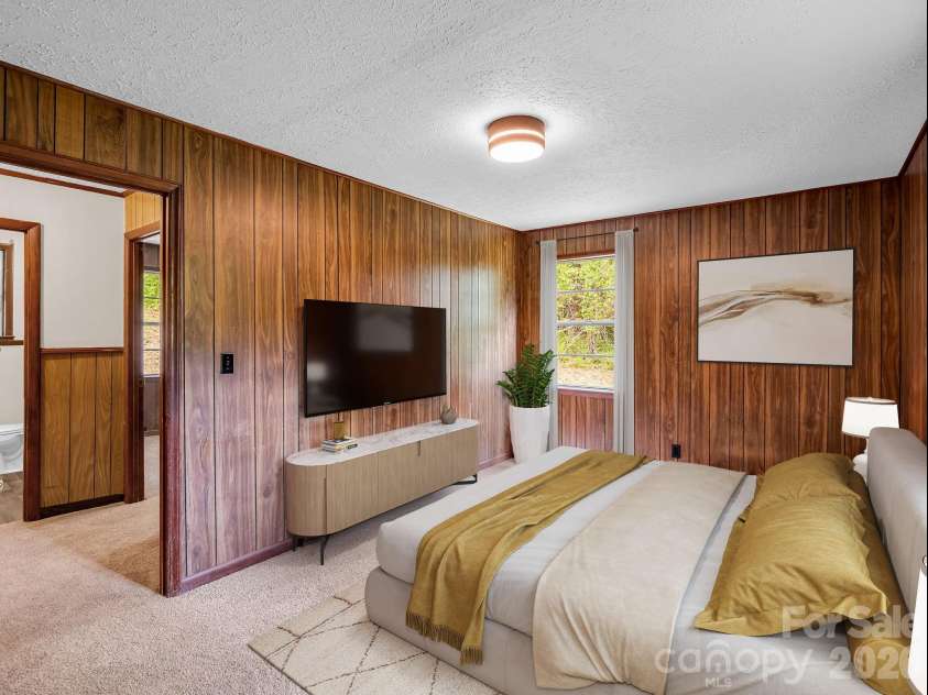 1395 Tillery Branch Road, Marshall, NC 28753.  MLS# CAR4385411, YatesRealty ID 27494. VIRTUALLY STAGED - Bedroom #2