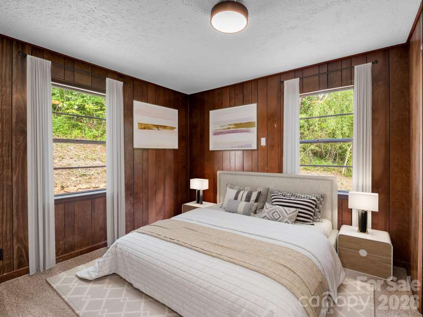1395 Tillery Branch Road, Marshall, NC 28753.  MLS# CAR4385411, YatesRealty ID 27494. VIRTUALLY STAGED - Bedroom #2