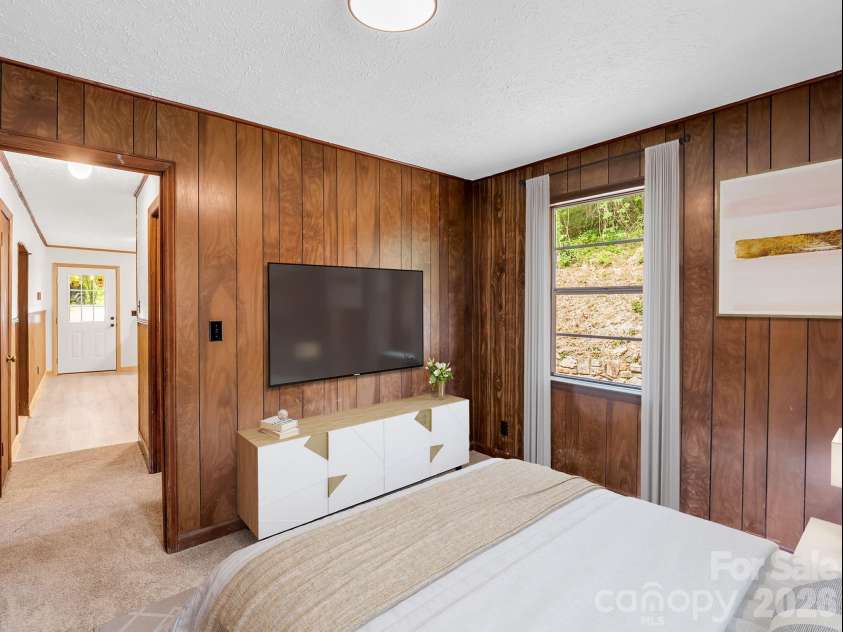 1395 Tillery Branch Road, Marshall, NC 28753.  MLS# CAR4385411, YatesRealty ID 27494. VIRTUALLY STAGED - Bedroom #2