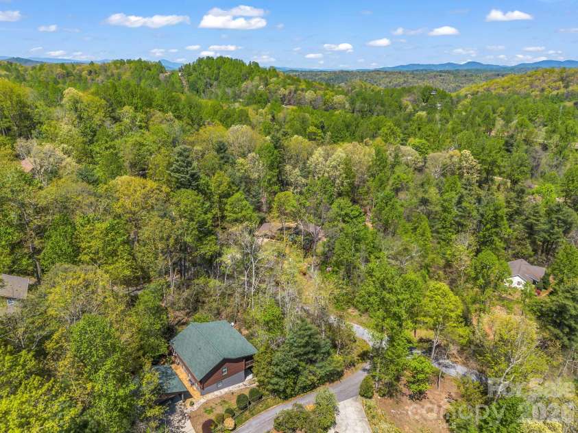 31 Firefly Lane, Saluda, NC 28773.  MLS# CAR4370921, YatesRealty ID 27498. Drone Shots