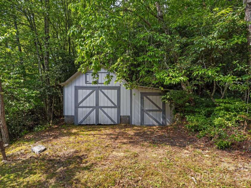 1101 Line Runner Ridge Road, Rosman, NC 28772.  MLS# CAR4280963, YatesRealty ID 27502. Gardening Shed