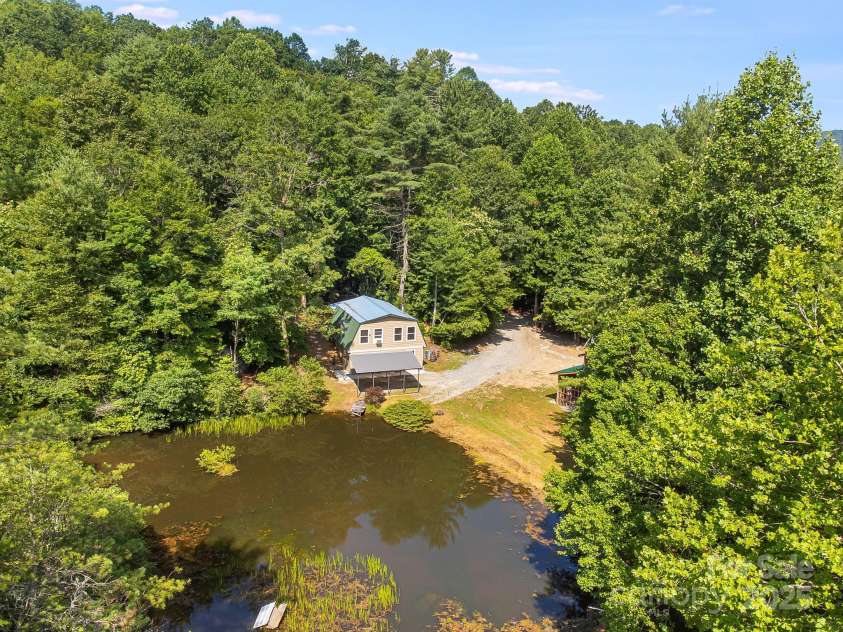1101 Line Runner Ridge Road, Rosman, NC 28772.  MLS# CAR4280963, YatesRealty ID 27502. Wonderful mini-farm in a private setting