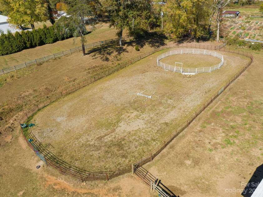 500 Blue Ridge Road, Black Mountain, NC 28711.  MLS# CAR4082289, YatesRealty ID 27503. Arena and secondary round pen