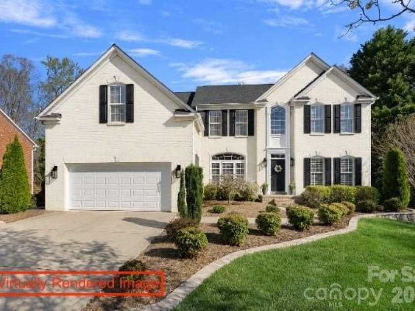 2474 Green Point Lane, Denver, NC 28037.  MLS# CAR4356317, YatesRealty ID 27526. Virtually rendered image showing a potential exterior paint color. Any exterior modifications are subject to HOA review and approval. Buyer should verify approval requirements independently.