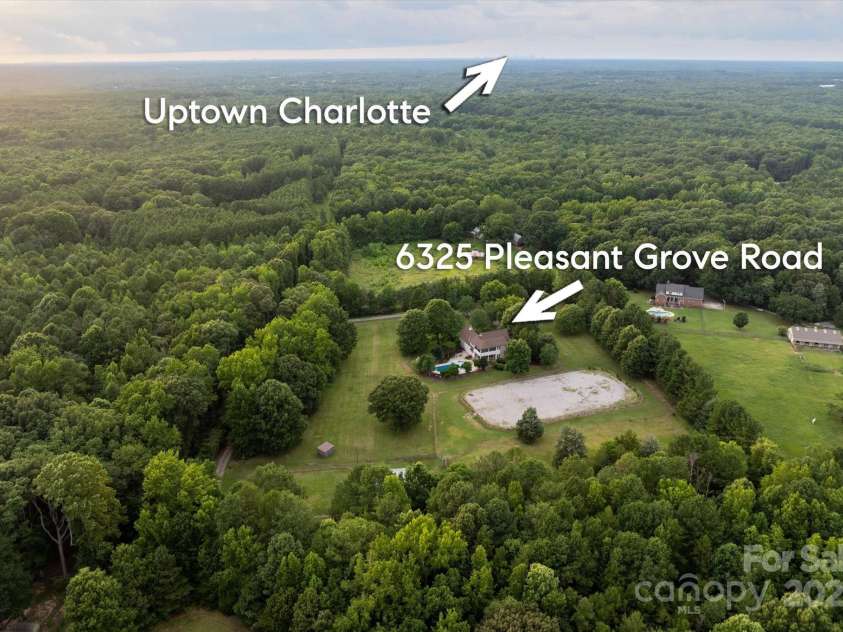 6325 Pleasant Grove Road, Waxhaw, NC 28173.  MLS# CAR4262847, YatesRealty ID 27530. 