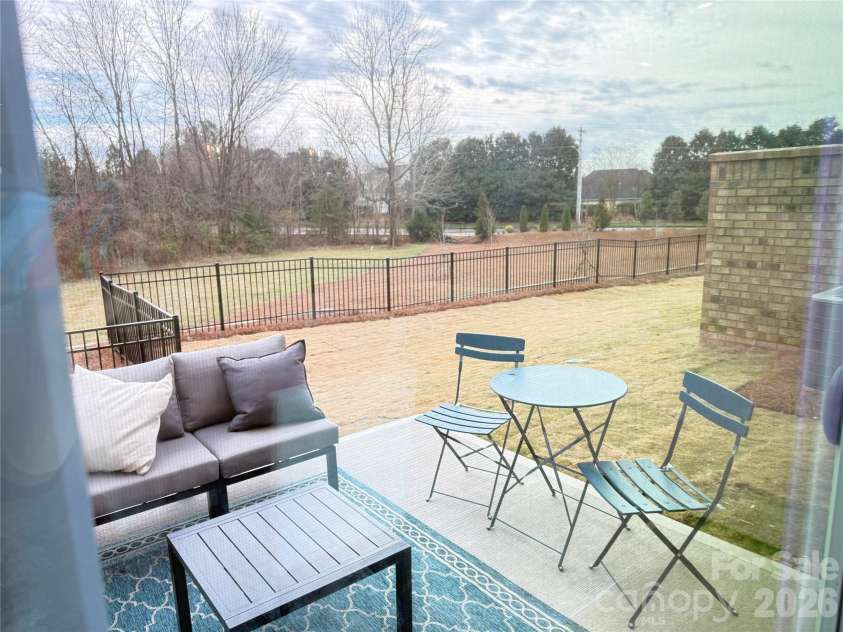 12046 Lavinia Lane, Charlotte, NC 28277.  MLS# CAR4280776, YatesRealty ID 27535. Back Patio
