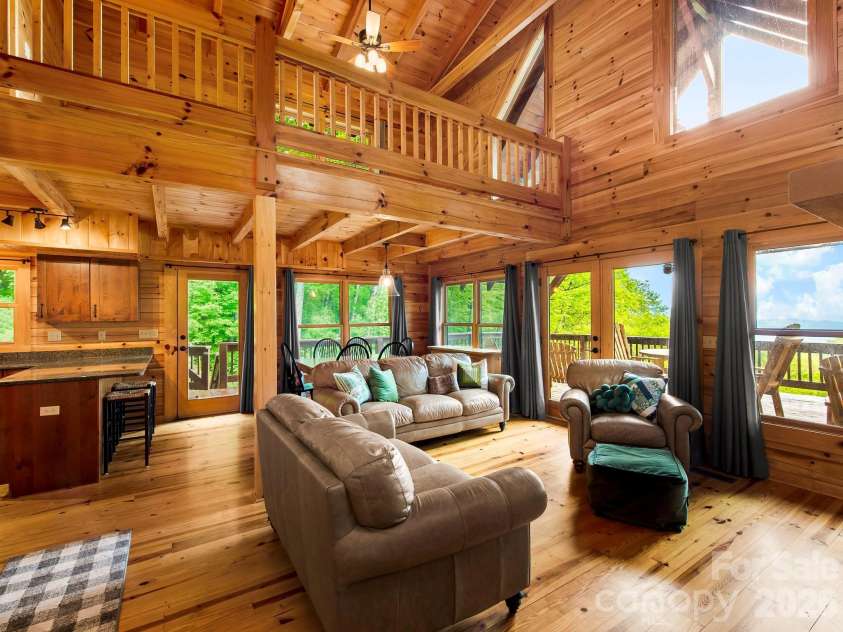 84 Sky Drive, Maggie Valley, NC 28751.  MLS# CAR4384480, YatesRealty ID 27535. 