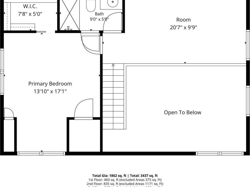84 Sky Drive, Maggie Valley, NC 28751.  MLS# CAR4384480, YatesRealty ID 27535. Upper Level