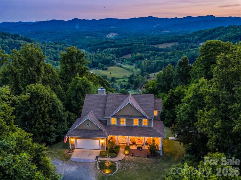 350 Vista Point Drive, Weaverville, NC 28787.  MLS# CAR4384418, YatesRealty ID 27543. Front elevation