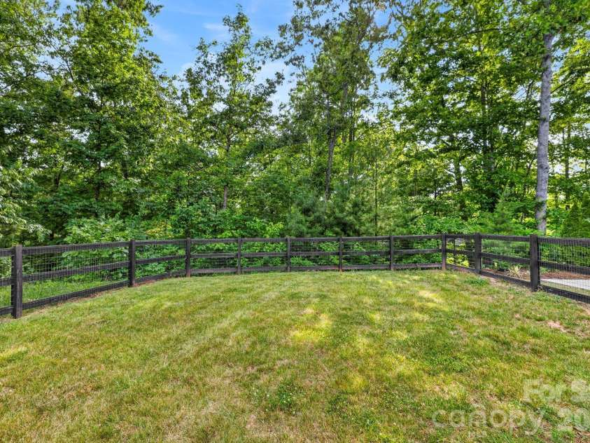 152 Skyview Circle, Asheville, NC 28804.  MLS# CAR4384126, YatesRealty ID 27544. A backyard meant for dogs