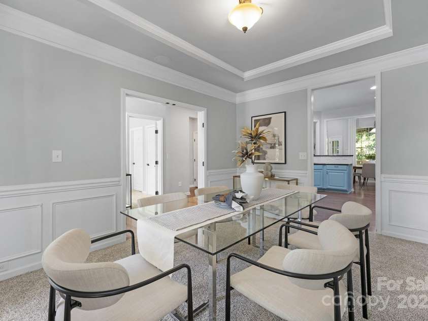 446 Leaf Arbor Court, Clover, SC 29710.  MLS# CAR4281228, YatesRealty ID 27544. Formal dining room.