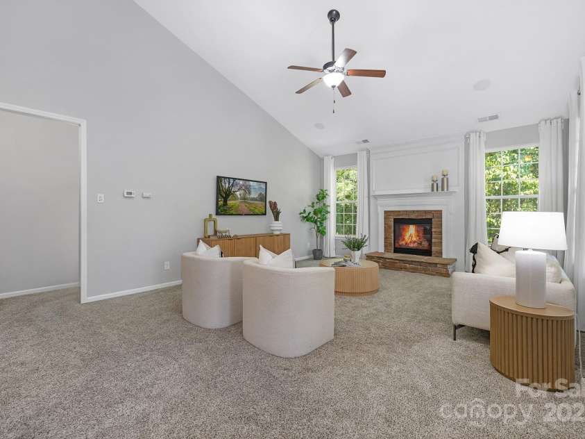 446 Leaf Arbor Court, Clover, SC 29710.  MLS# CAR4281228, YatesRealty ID 27544. Gas fireplace