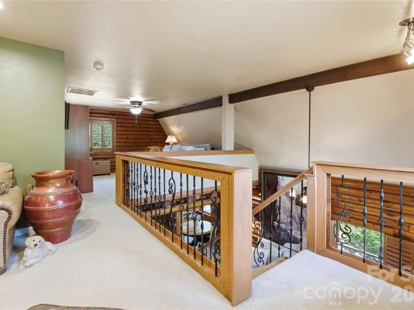 15425 Rocky River Road, Davidson, NC 28036.  MLS# CAR4382327, YatesRealty ID 27548. Wrought iron balusters added