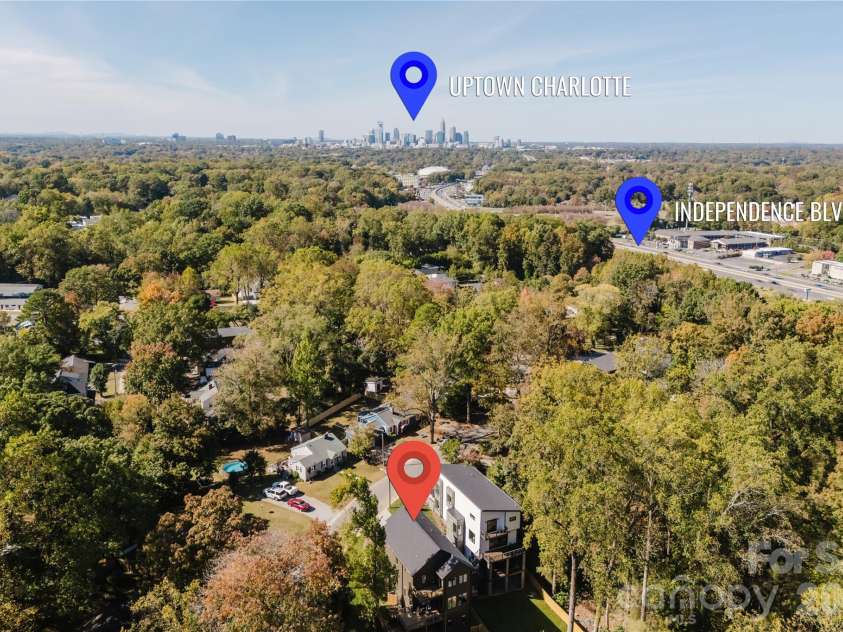4325. Raney Way, Charlotte, NC 28205.  MLS# CAR4352215, YatesRealty ID 27550. 