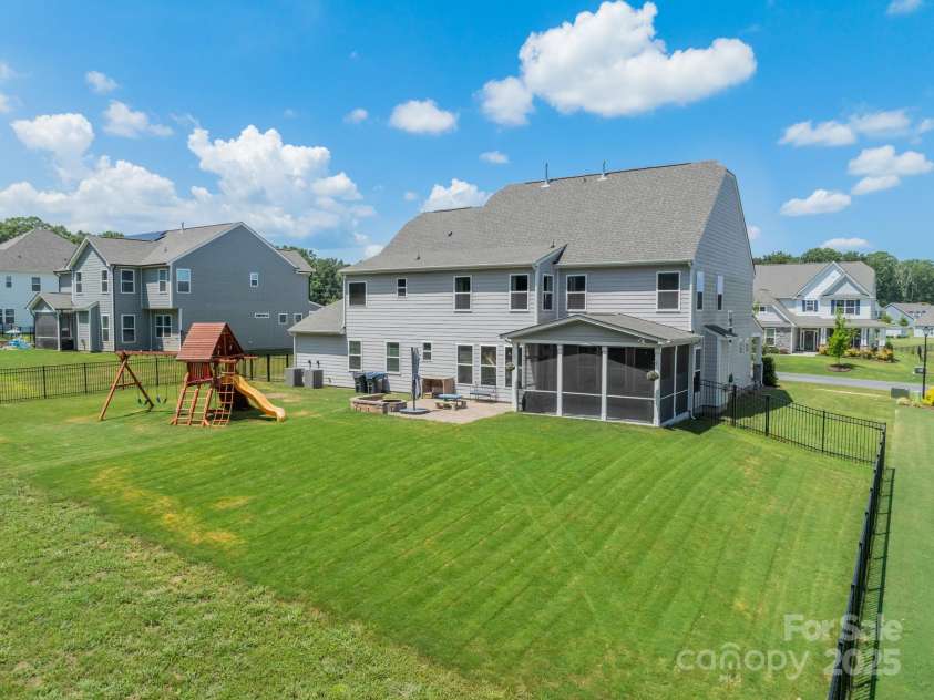 849 Yucatan Drive, Waxhaw, NC 28173.  MLS# CAR4281453, YatesRealty ID 27553. Backyard