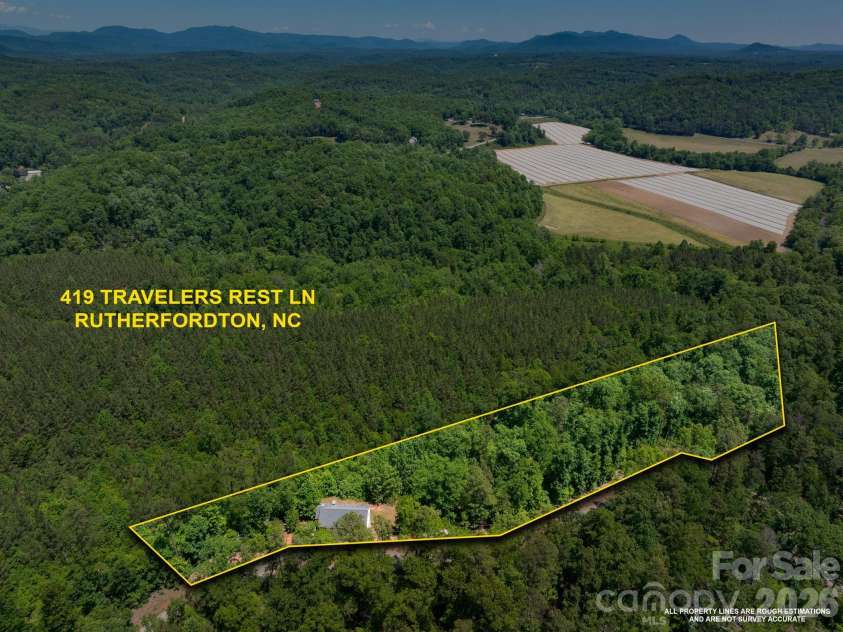 419 Travelers Rest Lane, Rutherfordton, NC 28139.  MLS# CAR4383764, YatesRealty ID 27559. 