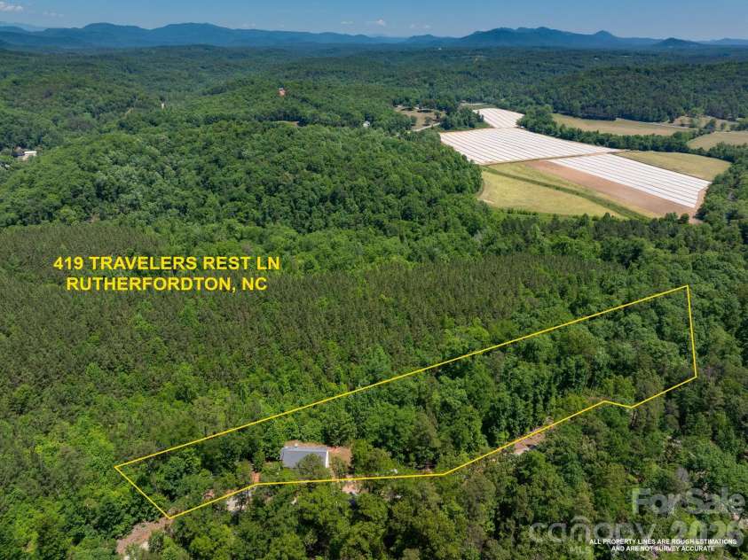 419 Travelers Rest Lane, Rutherfordton, NC 28139.  MLS# CAR4383764, YatesRealty ID 27559. 