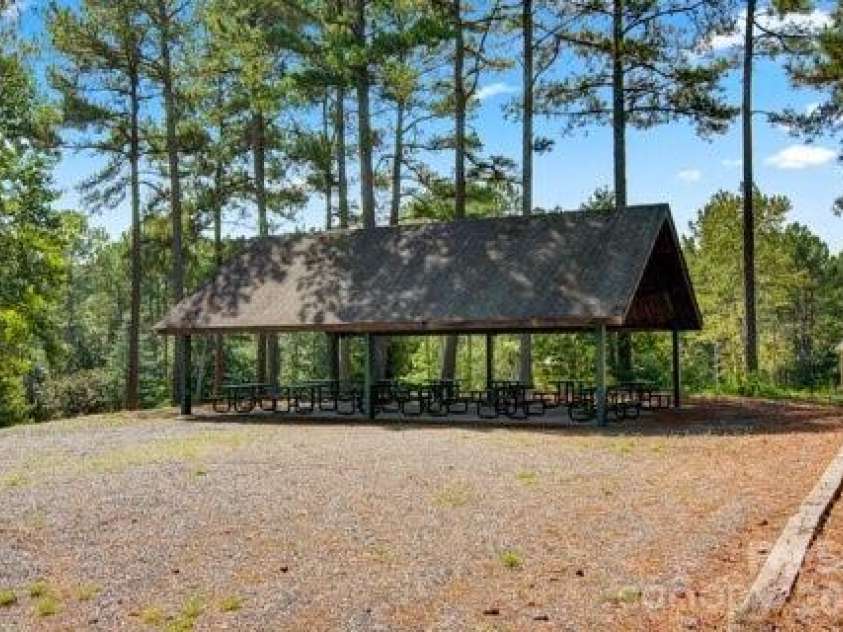 111 Lakefront Drive, Connelly Springs, NC 28612.  MLS# CAR4382990, YatesRealty ID 27563. Community pavilion area